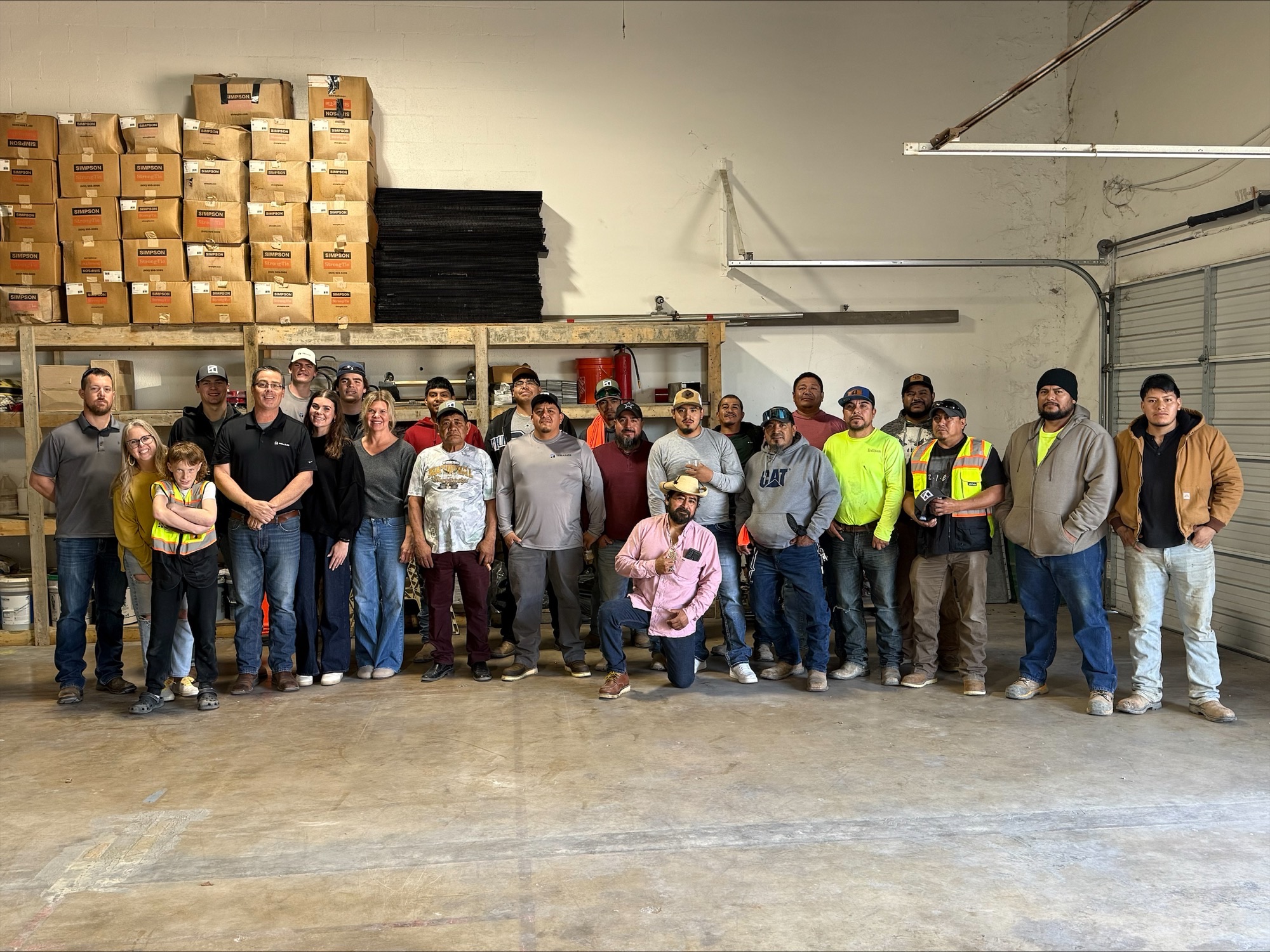 Jeff Balette and the Trillium Construction team